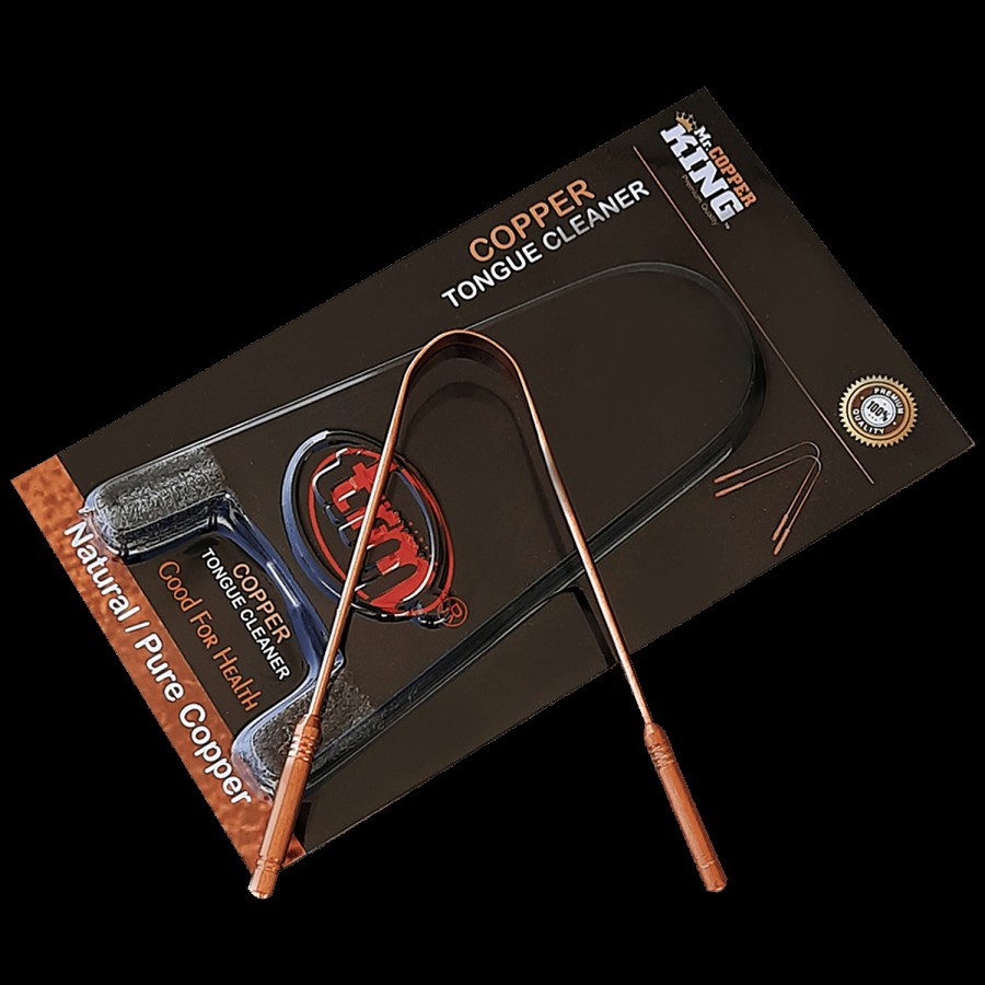 Mr. Copper Premium Tongue Cleaner - Copper