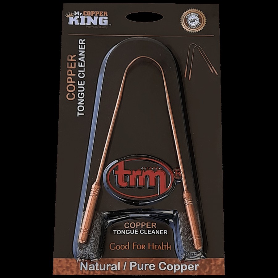 Mr. Copper Premium Tongue Cleaner - Copper