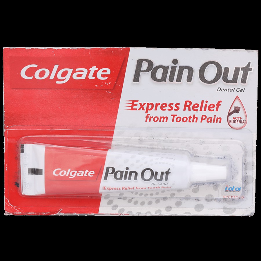 Colgate Pain Out - Gives Express Relief From Tooth Pain