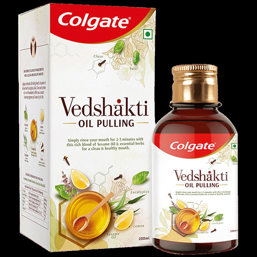 Colgate Vedshakti Oil Pulling - Ayurvedic Mouthwash