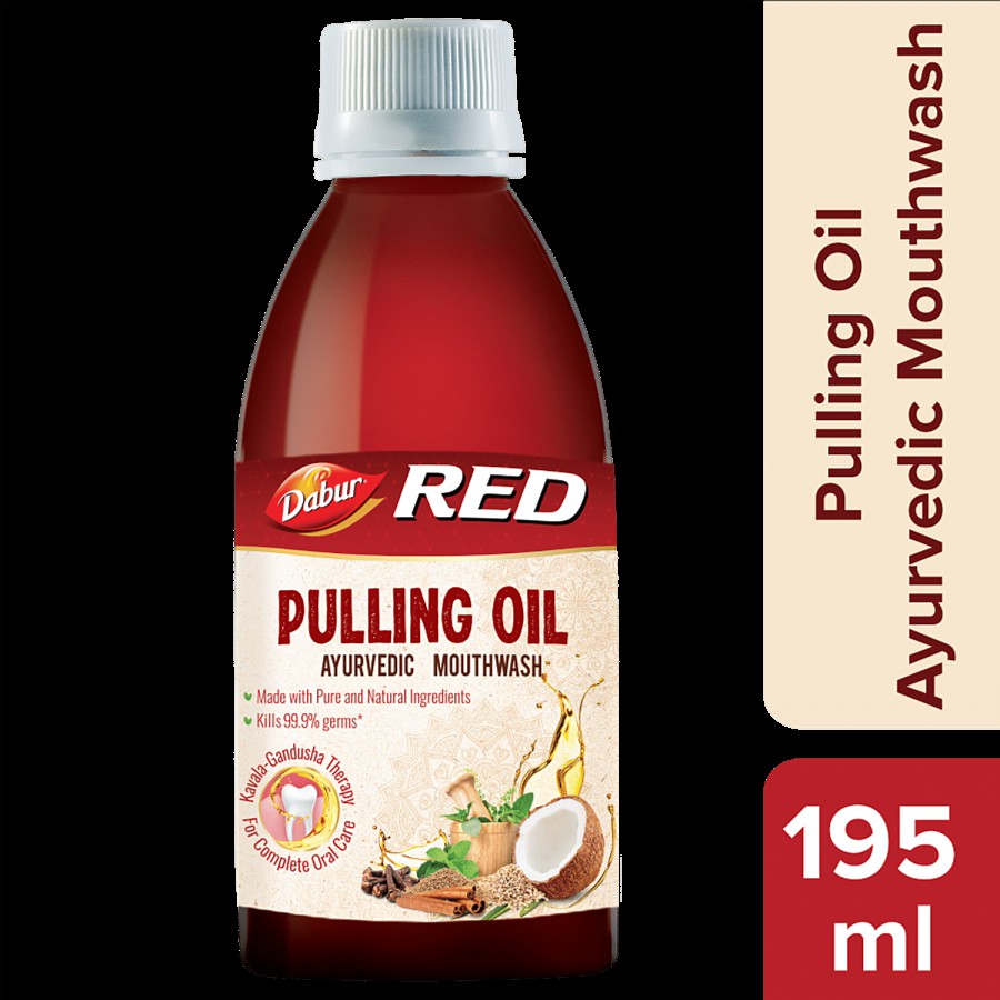 Dabur Red Pulling Oil - Ayurvedic Mouthwash