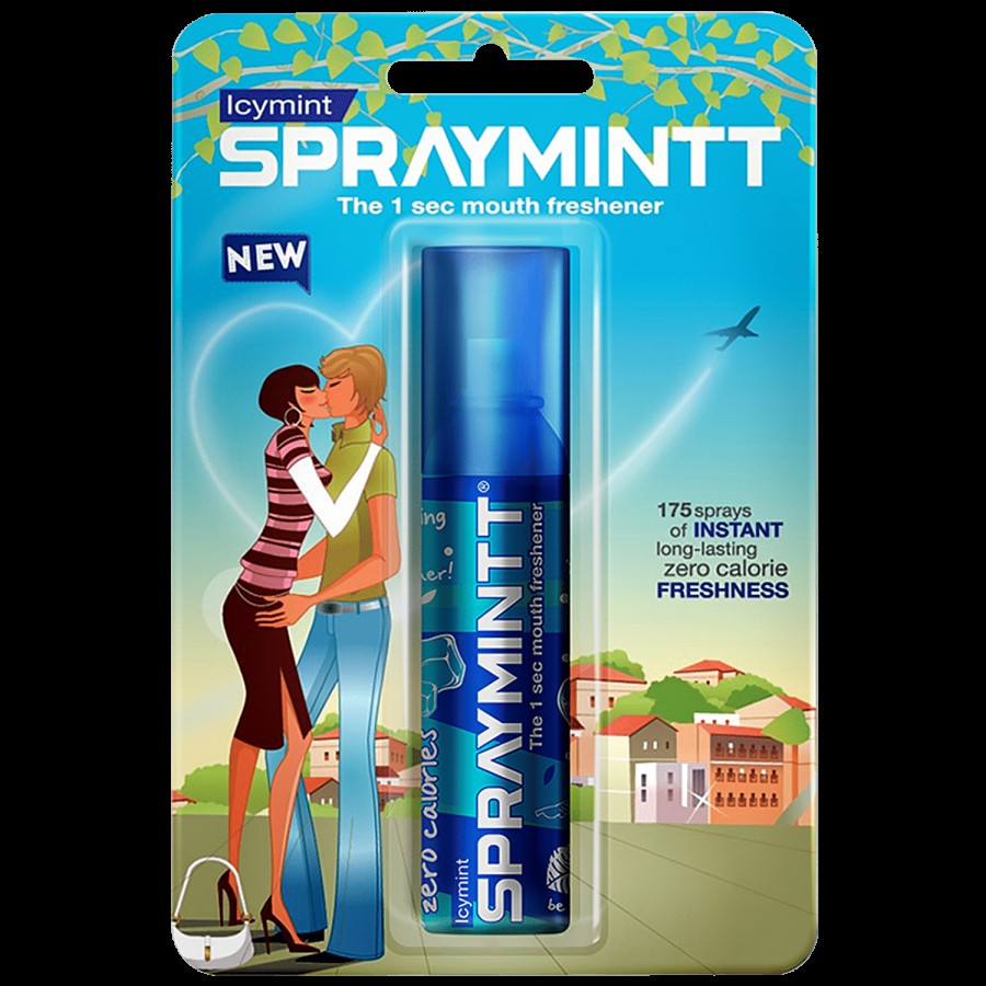 Spraymintt Mouth Freshener - Icymint Flavour