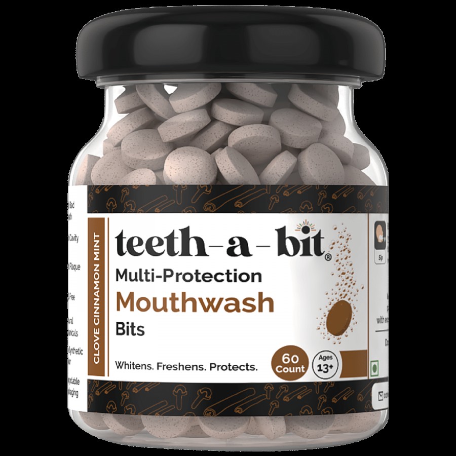 teeth-a-bit Mouthwash Bits - Multiprotection