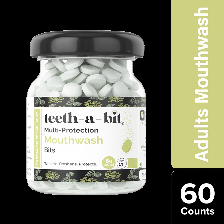 teeth-a-bit Mouthwash Bits - Multiprotection