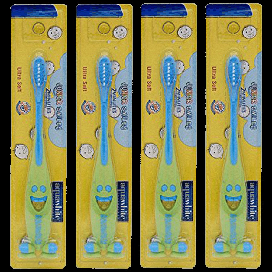 Aquawhite Junior Smiley Toothbrush - Soft Bristles