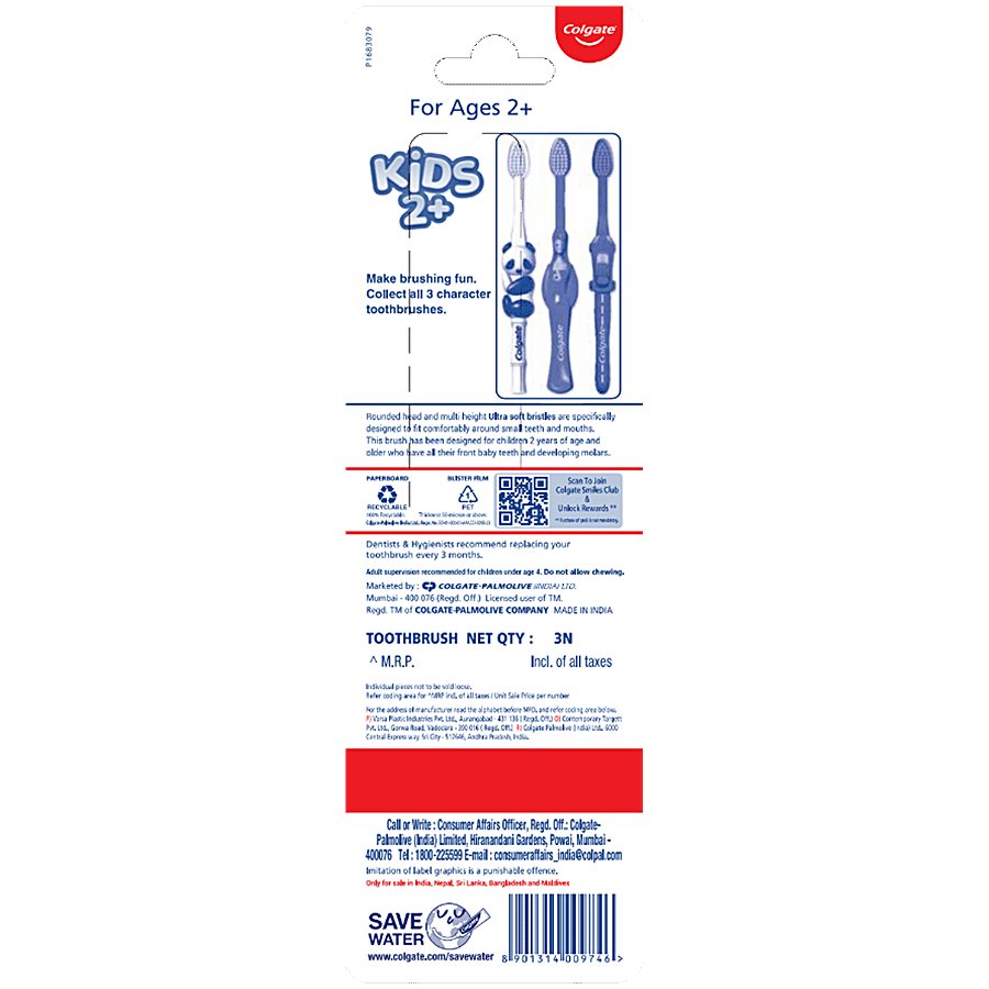 Colgate Kids Toothbrush - 2+ Y