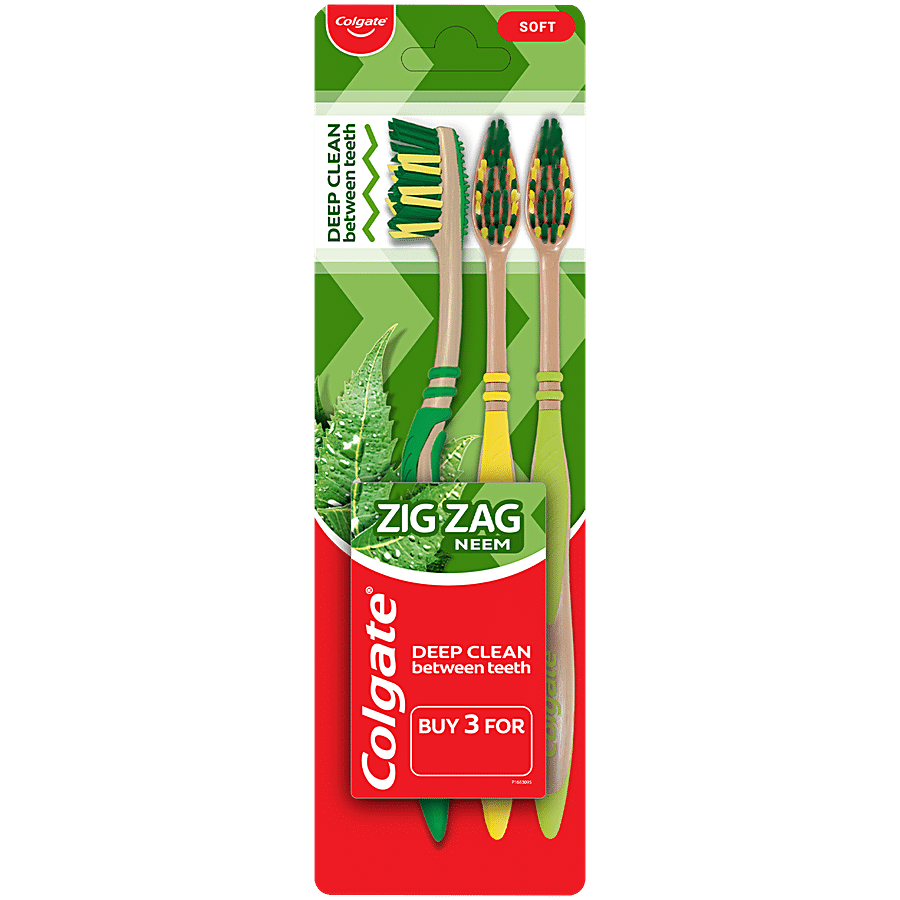 Colgate ZigZag Neem Soft Toothbrush