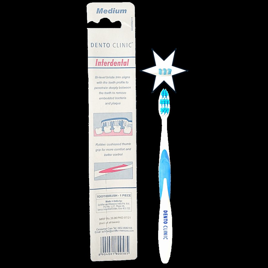 DENTO CLINIC Interdental Toothbrush - Medium