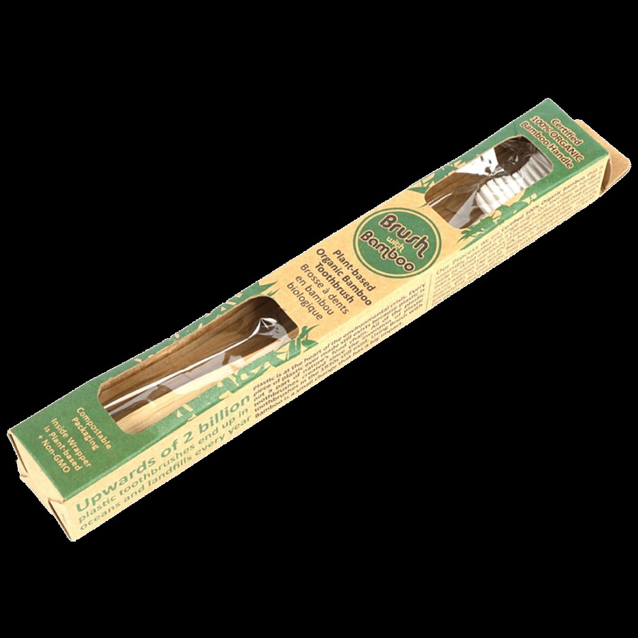 Goli Soda Bamboo Toothbrush - BPA Free