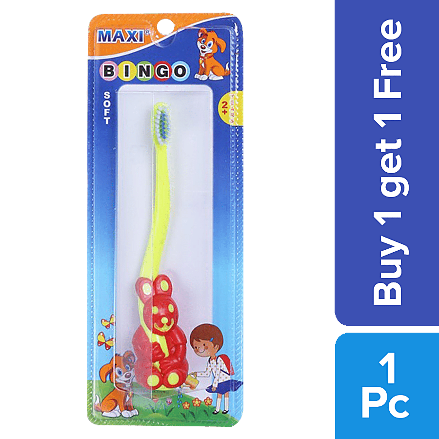 MAXI Bingo Junior Toothbrush - Soft Bristles