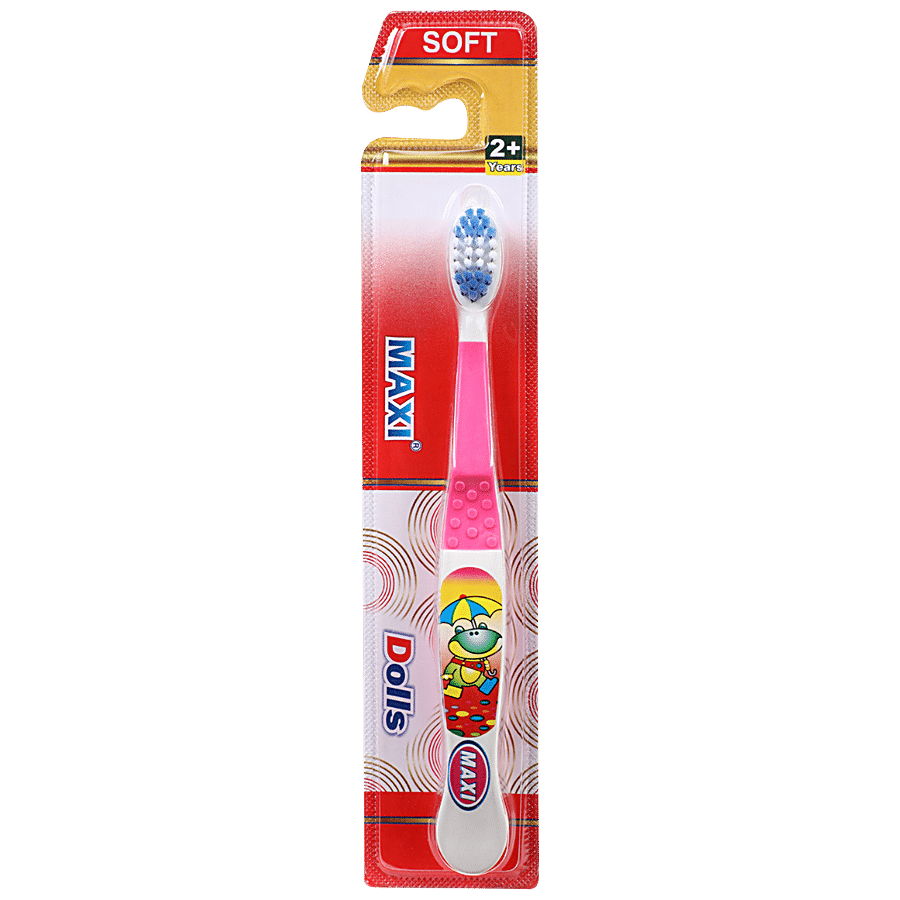 MAXI Dolls Junior Toothbrush - Helps Maintain Oral Hygiene