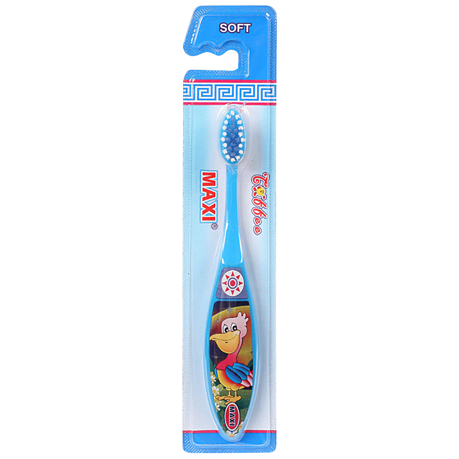 MAXI Toffee Junior Toothbrush - Soft Bristles