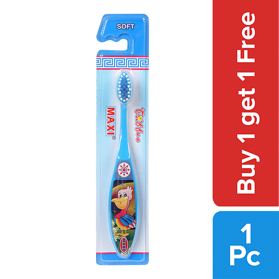 MAXI Toffee Junior Toothbrush - Soft Bristles