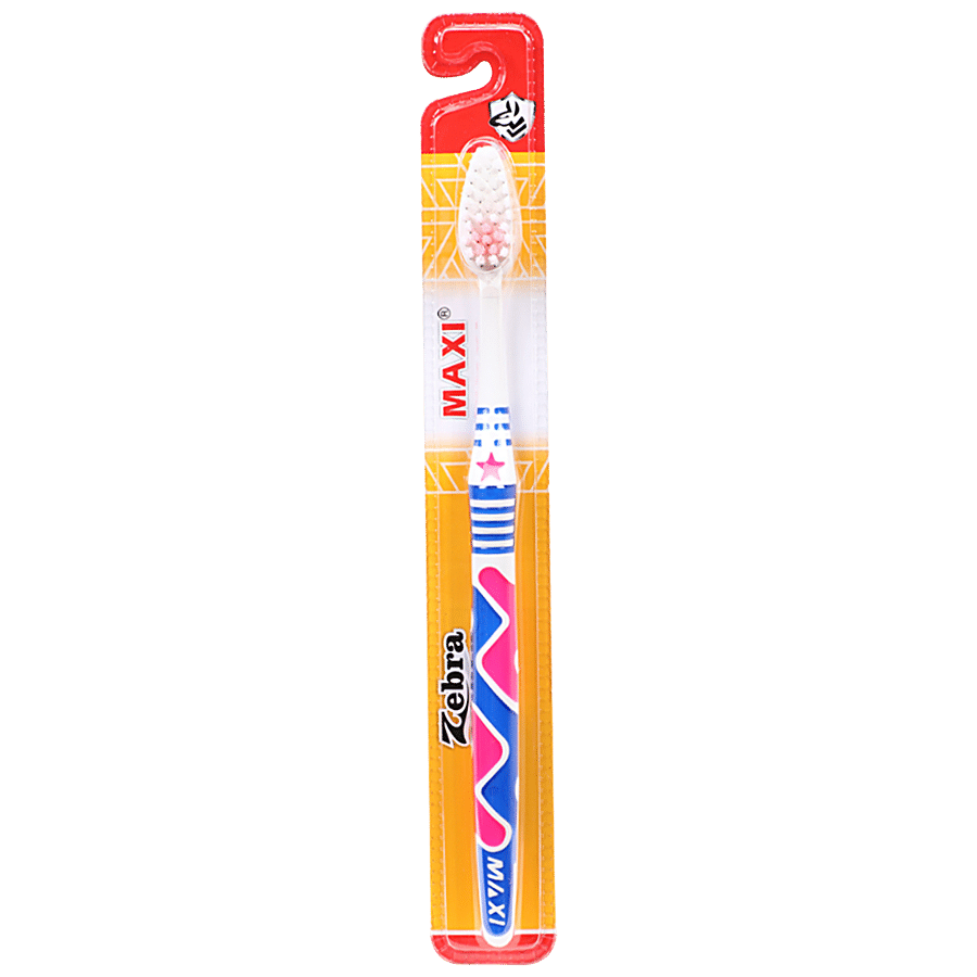 MAXI Zebra Toothbrush - For Oral Hygiene & Fresh Breath