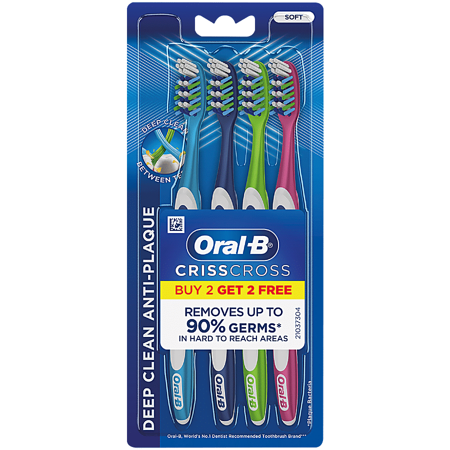 Oral-B Criss Cross Toothbrush - Soft