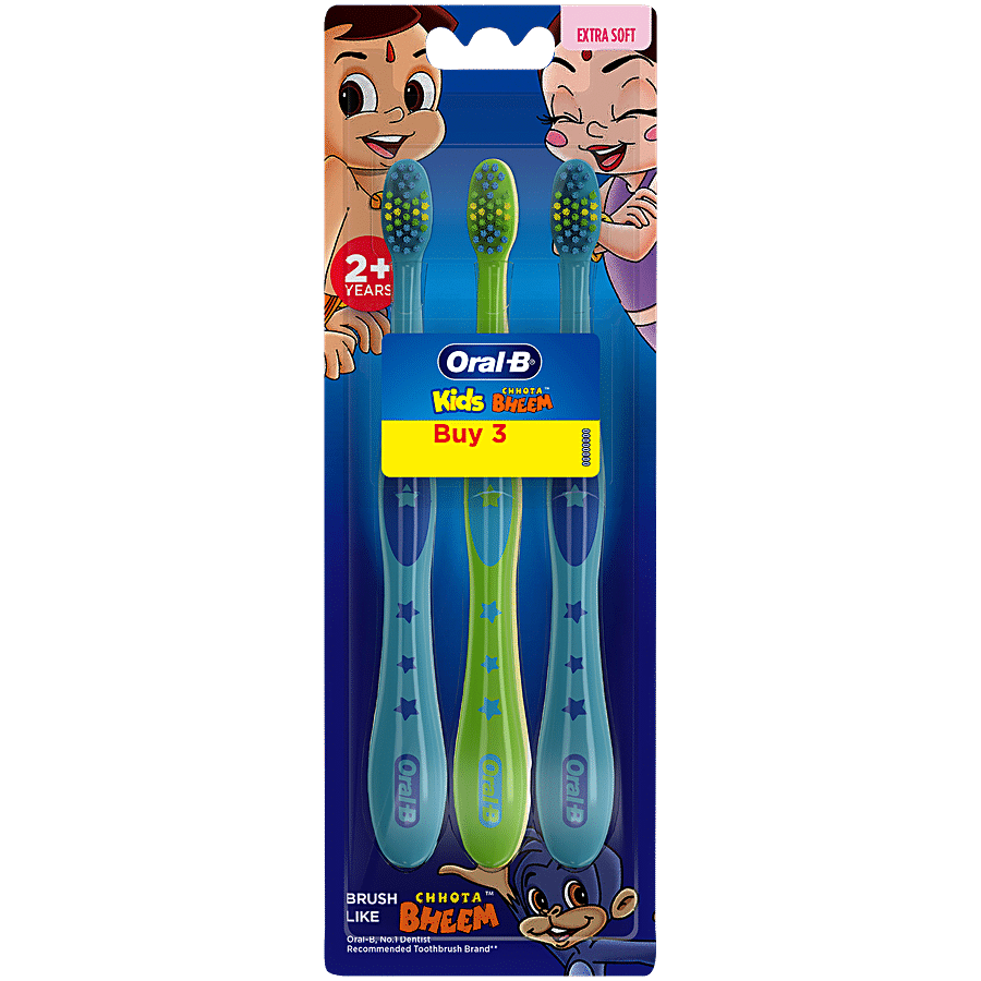 Oral-B Kids Toothbrush With Mickey Characters - Soft Bristles