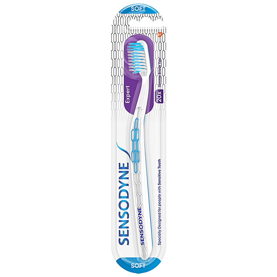 Sensodyne Expert Toothbrush - With Soft Cross-Active Bristles