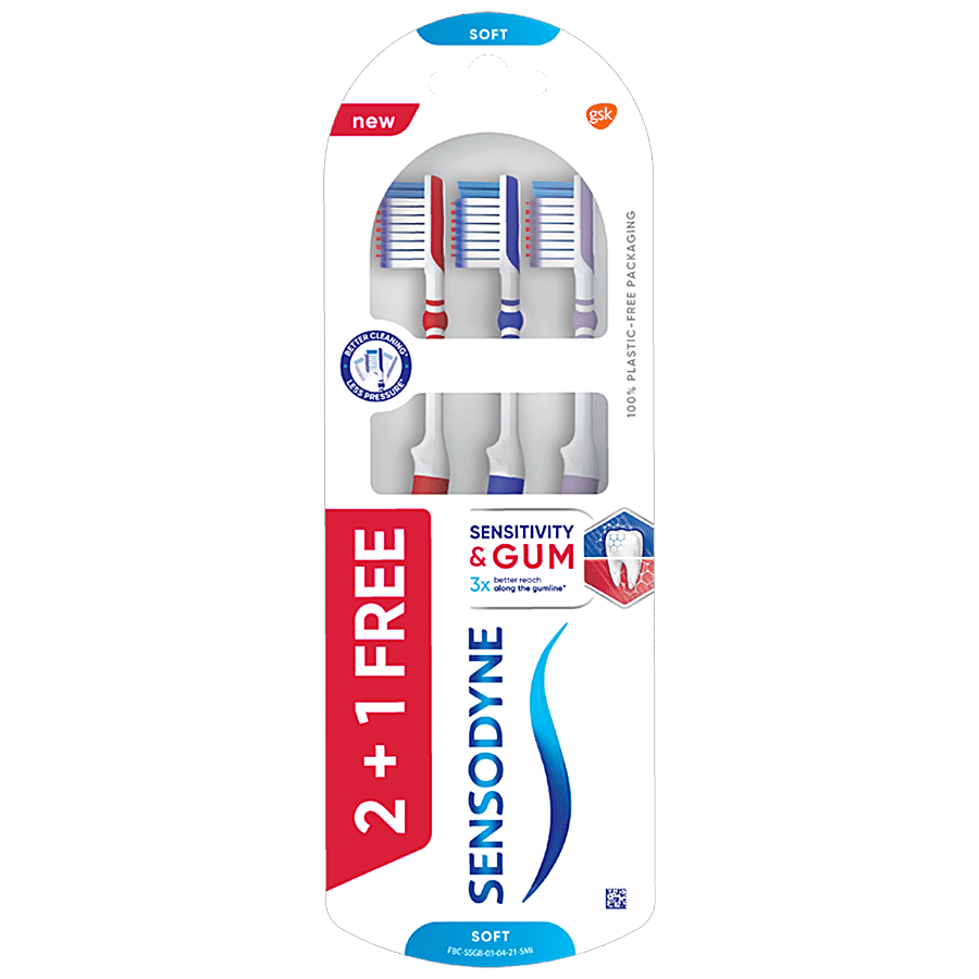 Sensodyne Sensitivity & Gum Toothbrush - With Soft Bristles