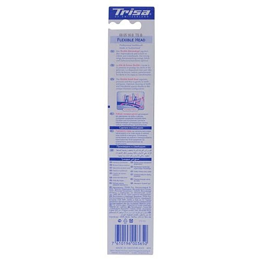 Trisa  Toothbrush - Flexible Head Medium