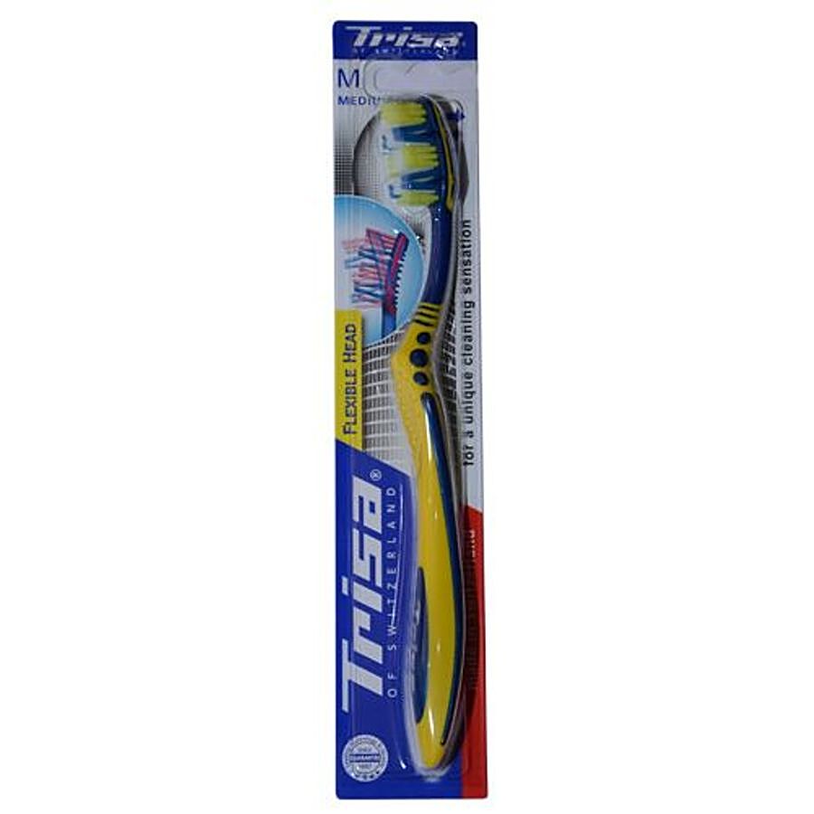 Trisa  Toothbrush - Flexible Head Medium