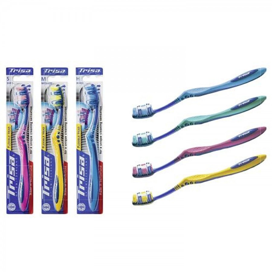 Trisa  Toothbrush - Flexible Head Soft