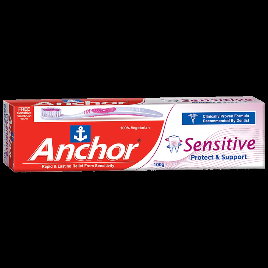 Anchor Sensitive Toothpaste - Protect & Support