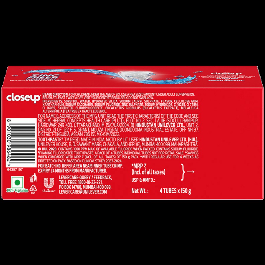 Closeup Toothpaste