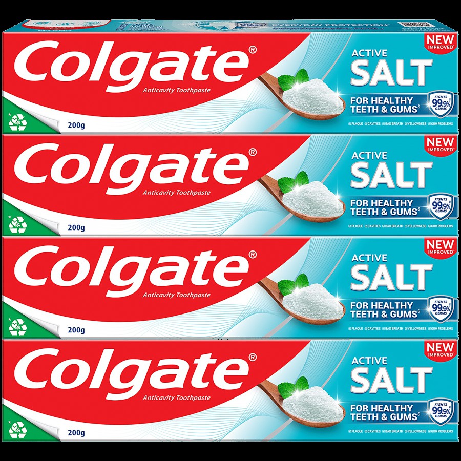 Colgate Anti Cavity Active Salt Toothpaste