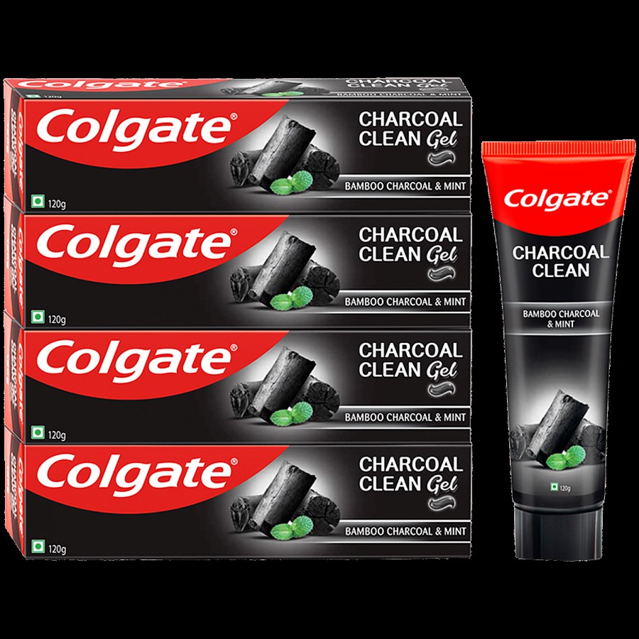 Colgate Charcoal Clean Black Gel Toothpaste