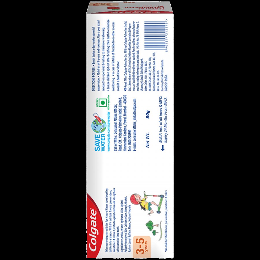 Colgate Kids Toothpaste - 3-5 years