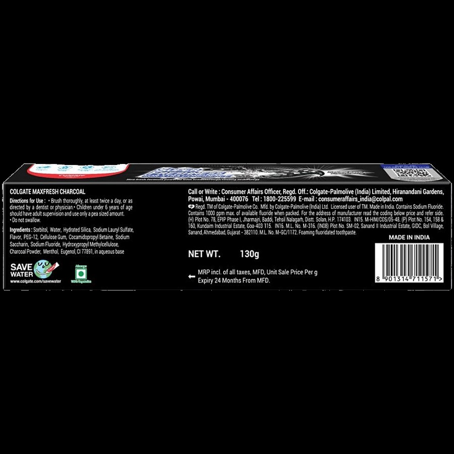 Colgate MaxFresh Charcoal Toothpaste