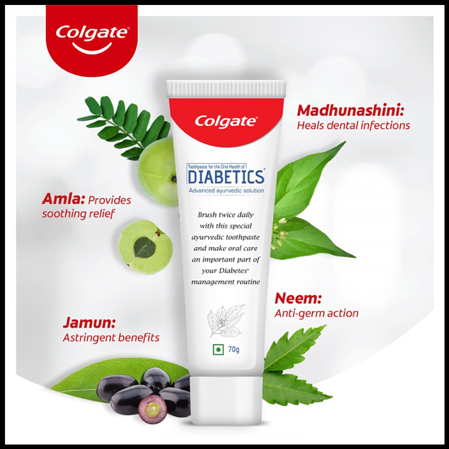 Colgate Toothpaste - For Oral Health Of Diabetics