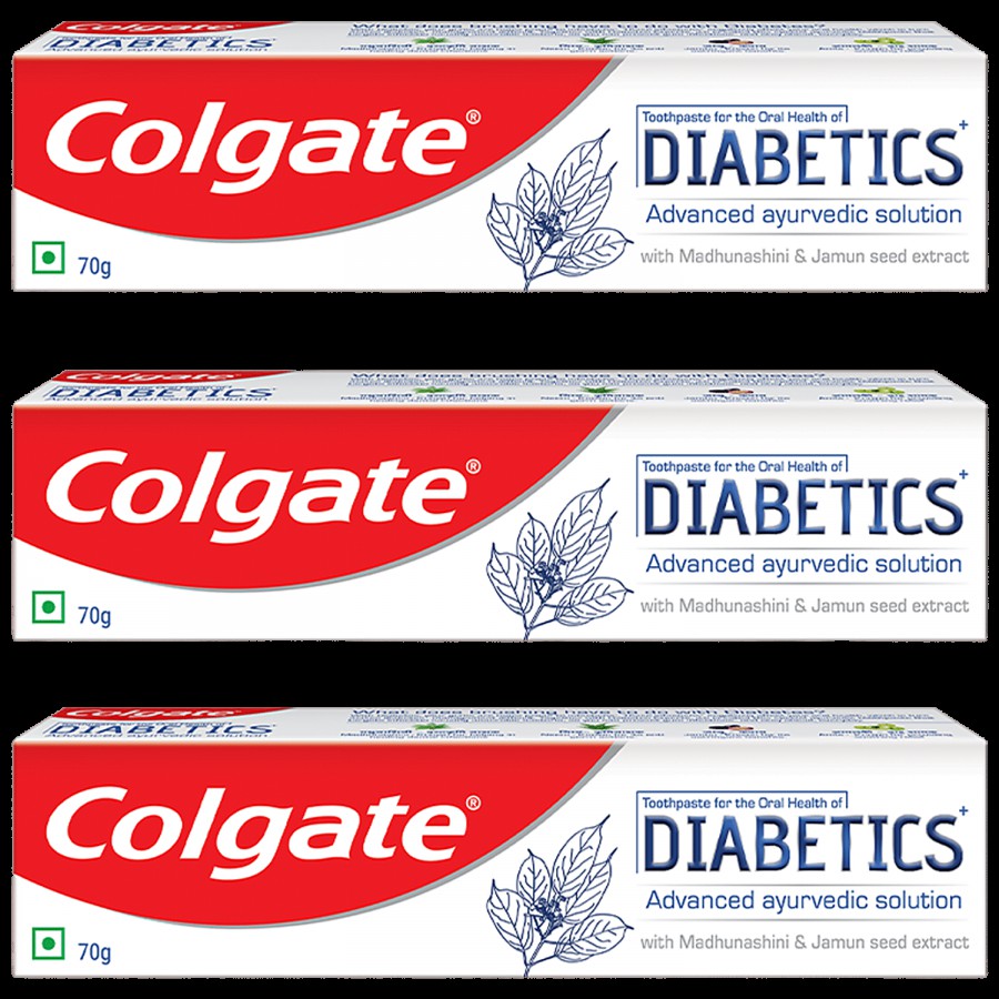 Colgate Toothpaste - For Oral Health Of Diabetics