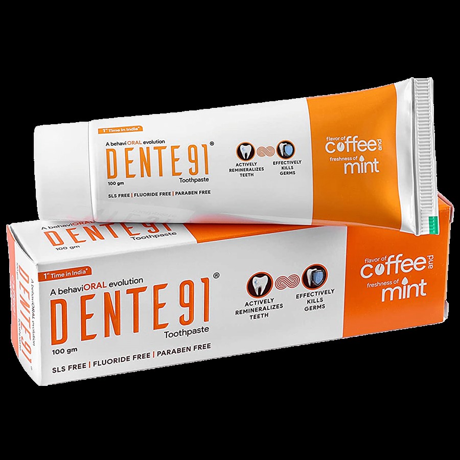 Dente91 Toothpaste - Coffee & Mint