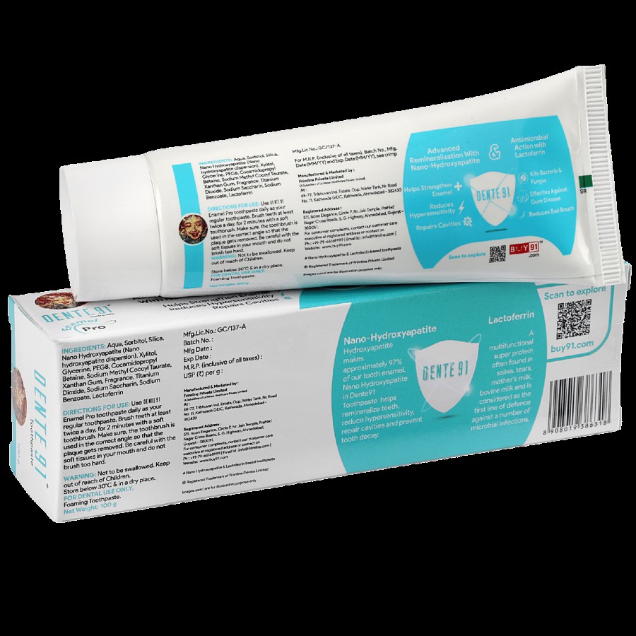 Dente91 Toothpaste - Cool Mint