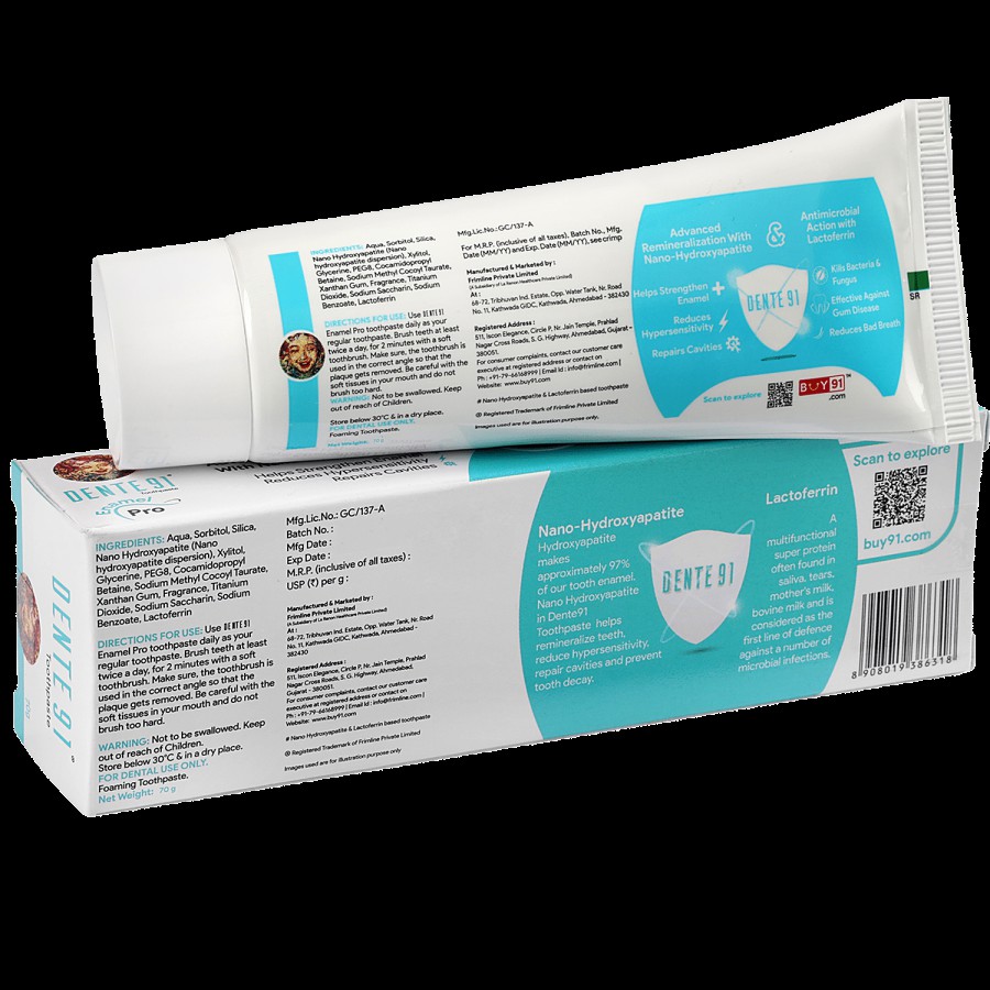 Dente91 Toothpaste - Cool Mint