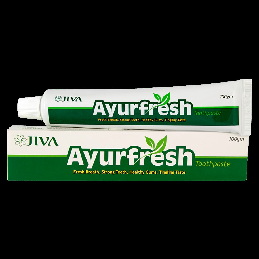 Jiva Ayurveda Ayurfresh Toothpaste - Flouride-Free