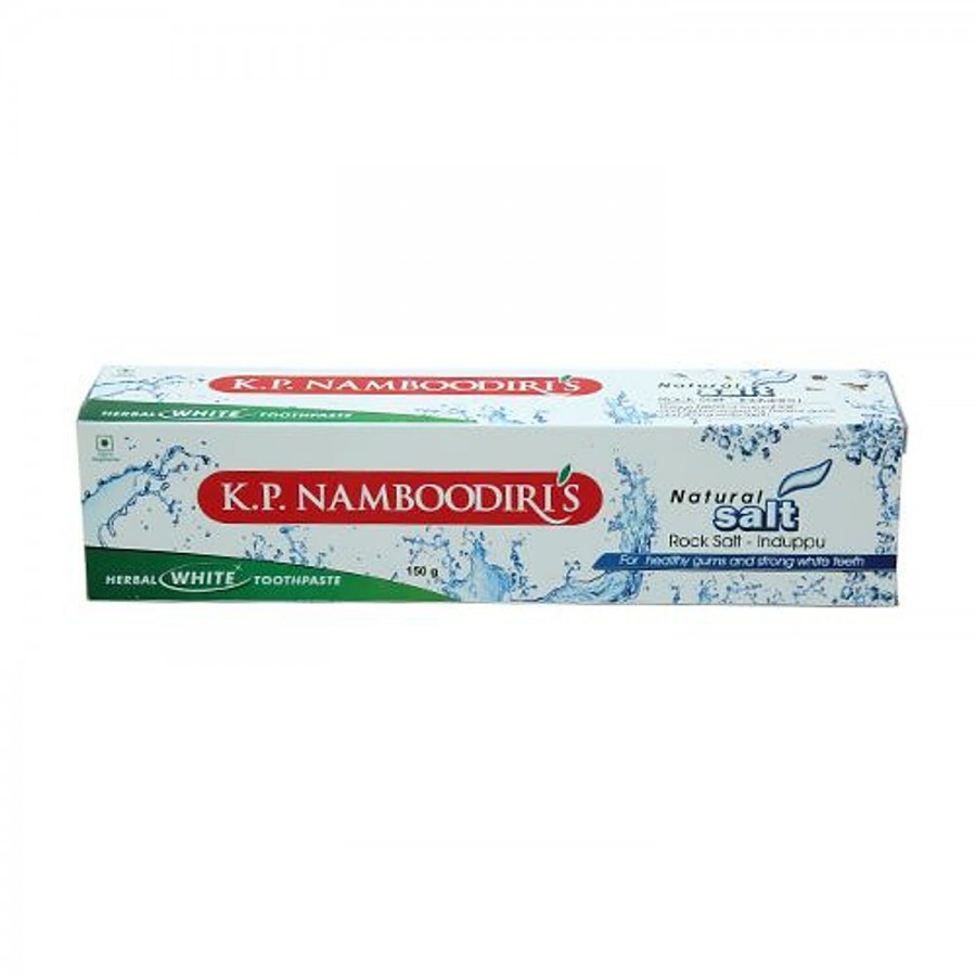 K.P. Namboodiris Tooth Paste - Herbal White Natural Salt