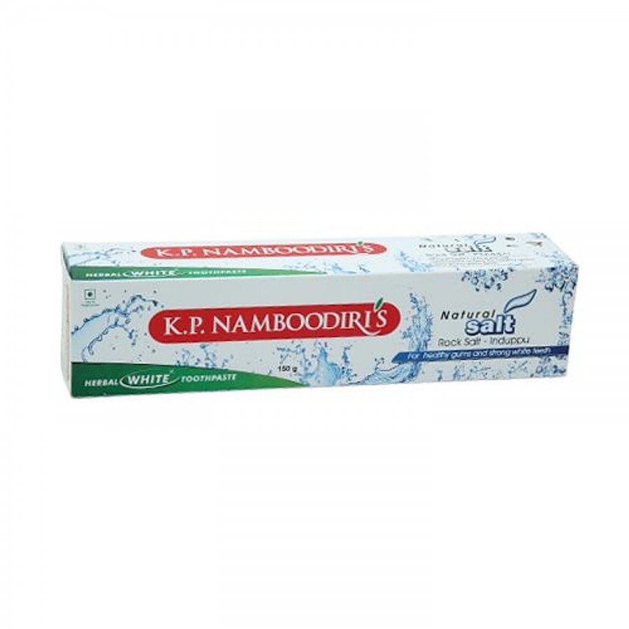 K.P. Namboodiris Tooth Paste - Herbal White Natural Salt