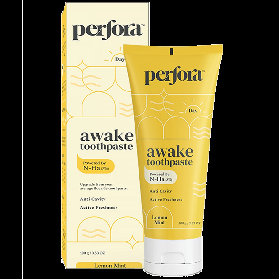 Perfora Awake Toothpaste - Lemon Mint