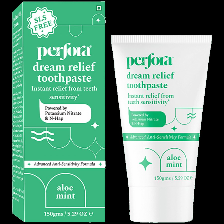 Perfora Dream Relief Toothpaste - Aloe Mint