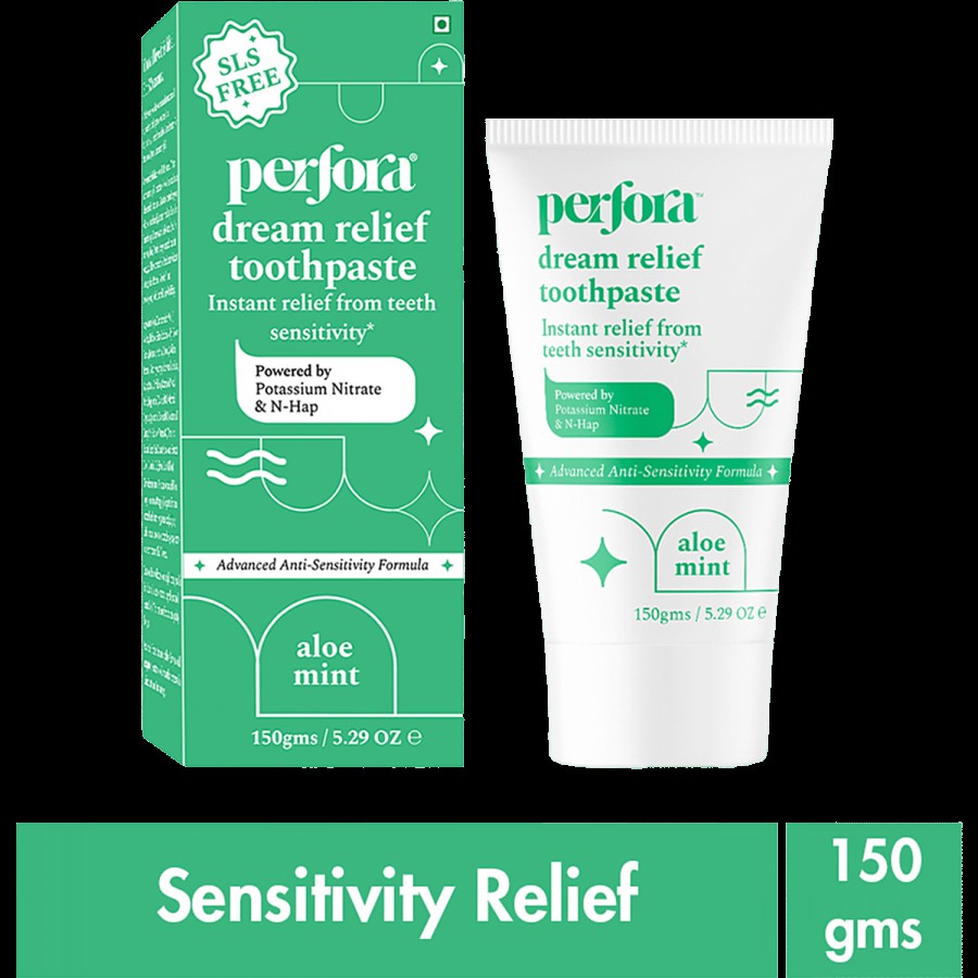 Perfora Dream Relief Toothpaste - Aloe Mint