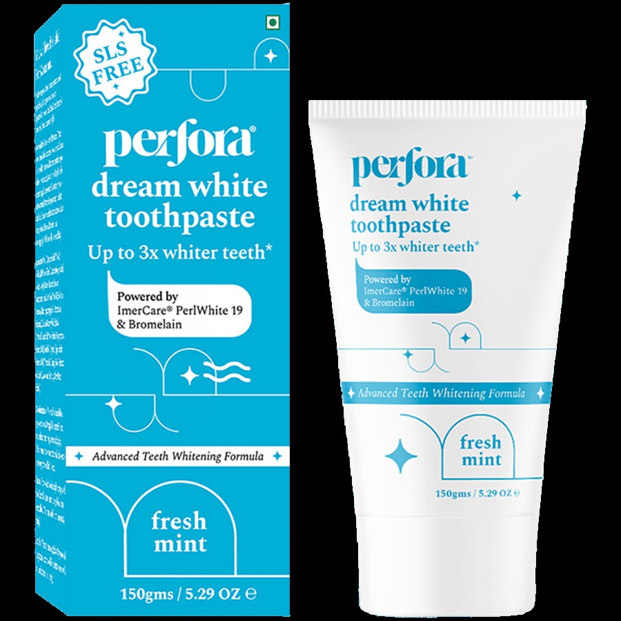 Perfora Dream White Toothpaste - Fresh Mint