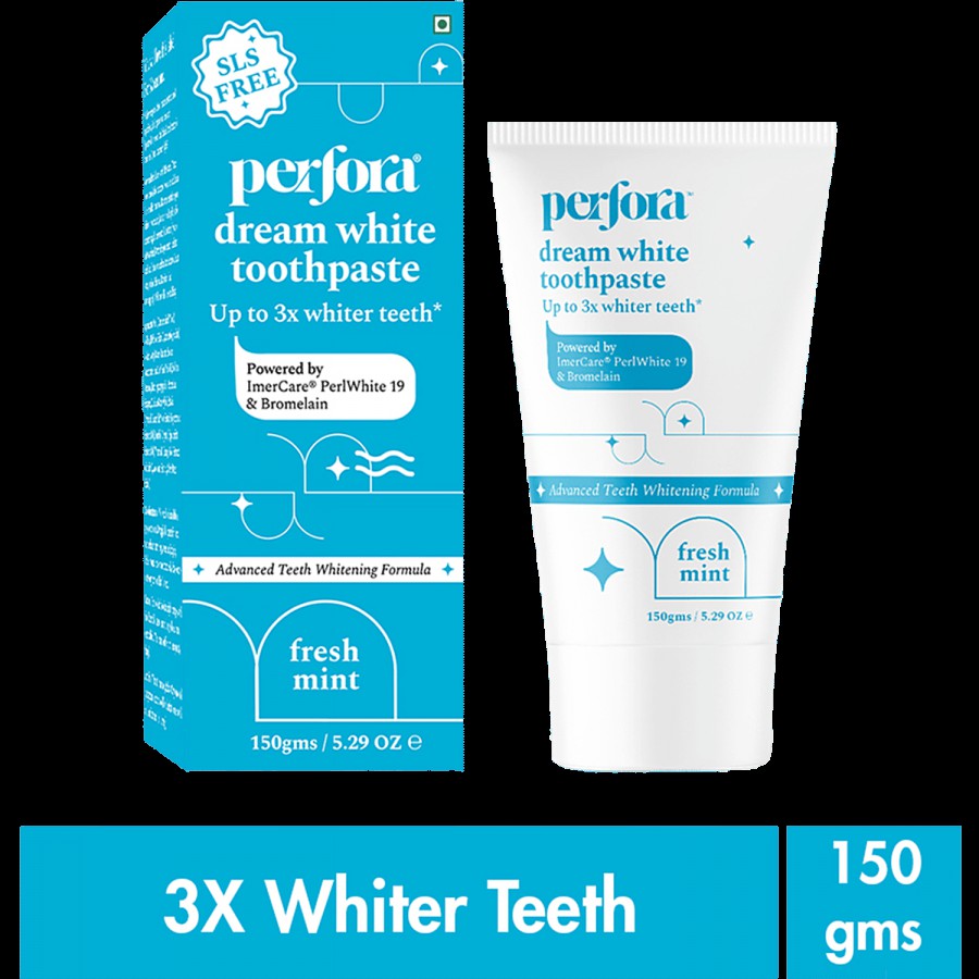 Perfora Dream White Toothpaste - Fresh Mint