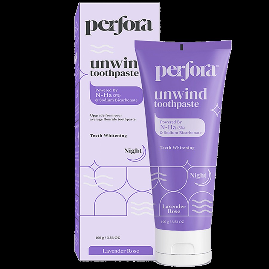 Perfora Unwind Toothpaste - Lavender Rose