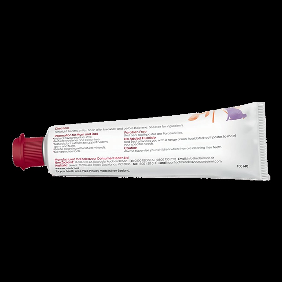 Red Seal Kids SLS Free Toothpaste - Bubble Gum Flavour