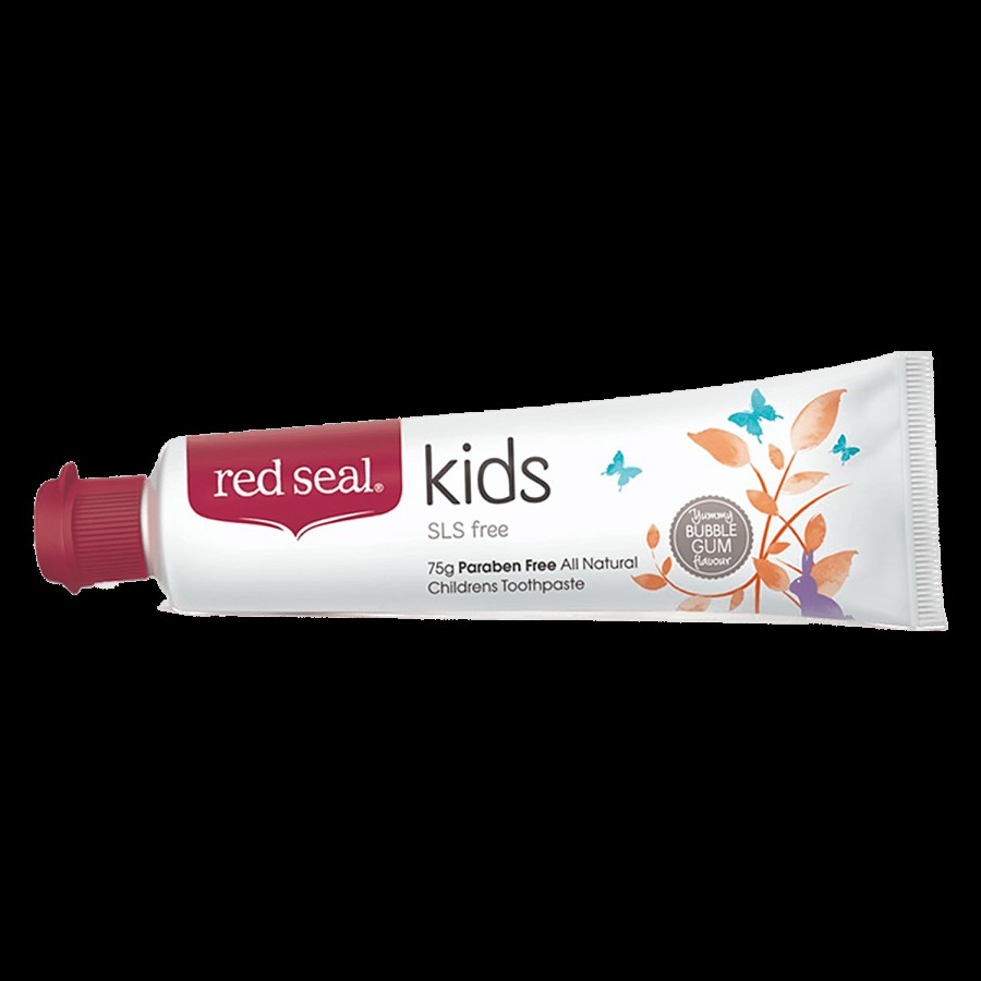 Red Seal Kids SLS Free Toothpaste - Bubble Gum Flavour