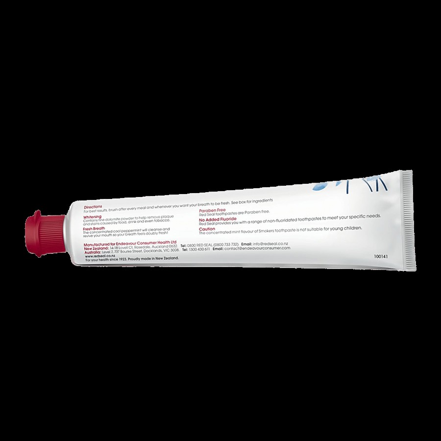 Red Seal Smokers Herbal & Mineral Toothpaste