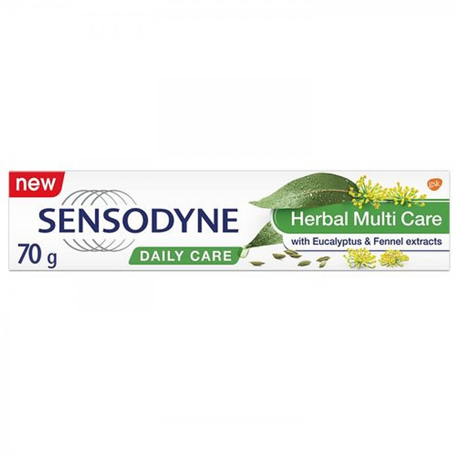 Sensodyne Herbal Multi Care Sensitive Toothpaste - Prevents Decay