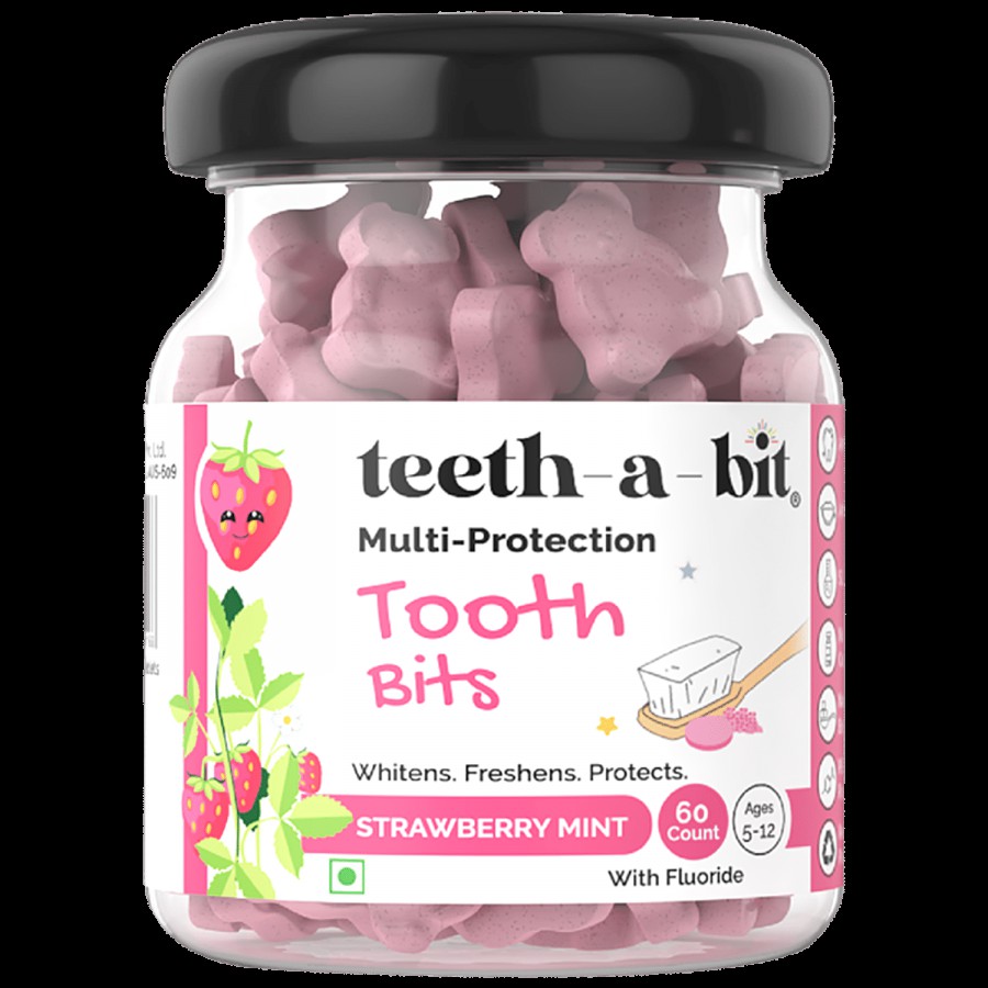 teeth-a-bit Kids Toothpaste - Multi-Protection Tooth Bits